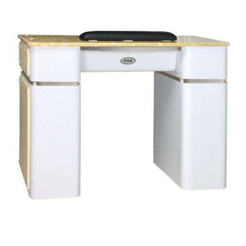 SPA Nail Table, Single, White,Beige,Aluminum/White,Chocolate,Aluminum/White,Burgundy,Aluminum, T-39 (NOT Included Shipping Charge)